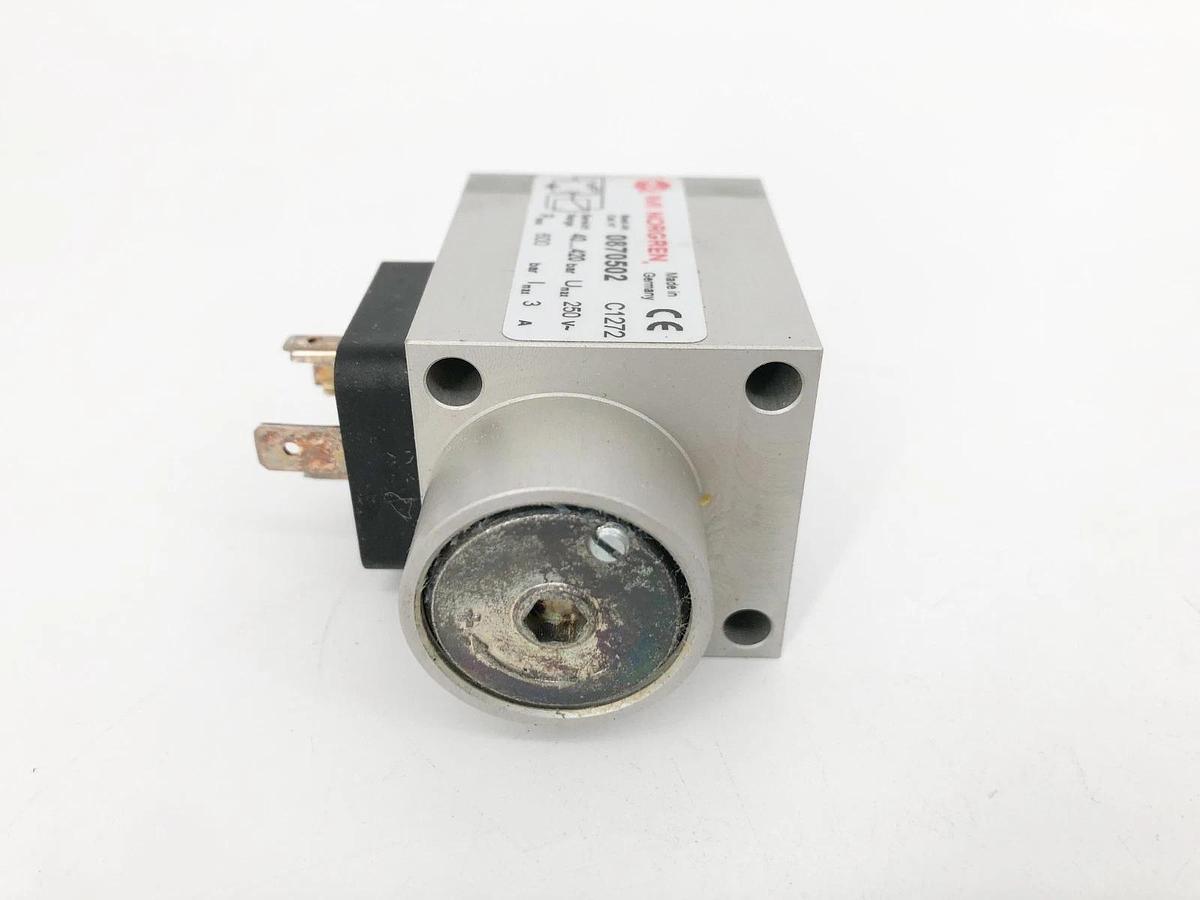 New IMI Norgren 0870502 Pressure Switch 4-420 Bar 250V 3A 600 Bar Max