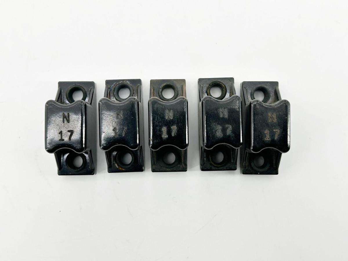 Used Lot of 5 Allen Bradley N17 Heater Element Overload Relay W/O Box