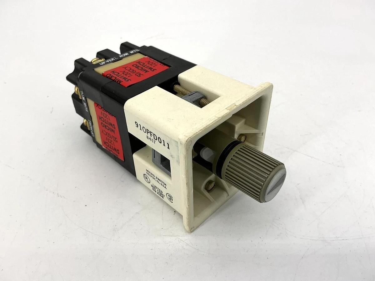 New Honeywell Micro Switch 910PFD011 Selector Switch Coil 120V 50/60HZ