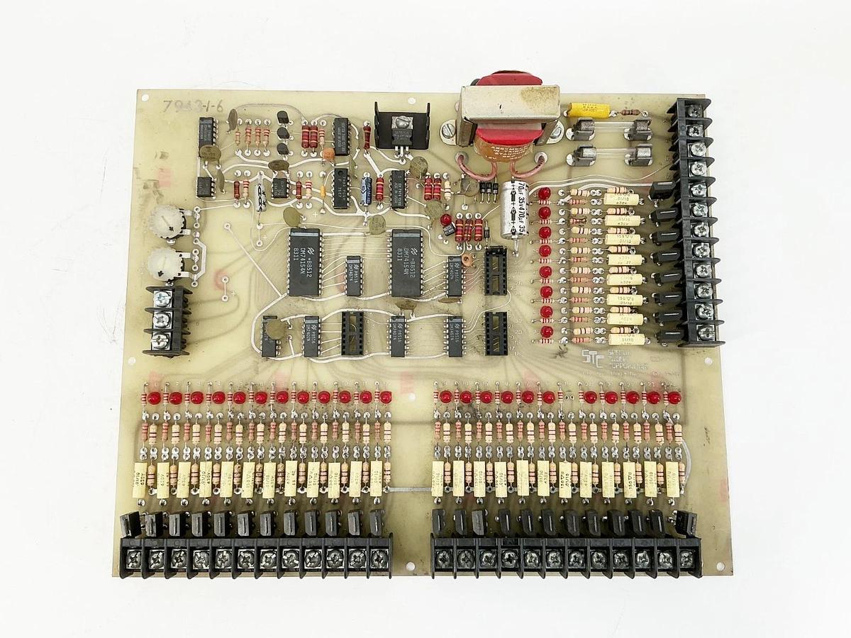 Used STC 7943-1-6 Circuit Board With Mini Transformer 12V