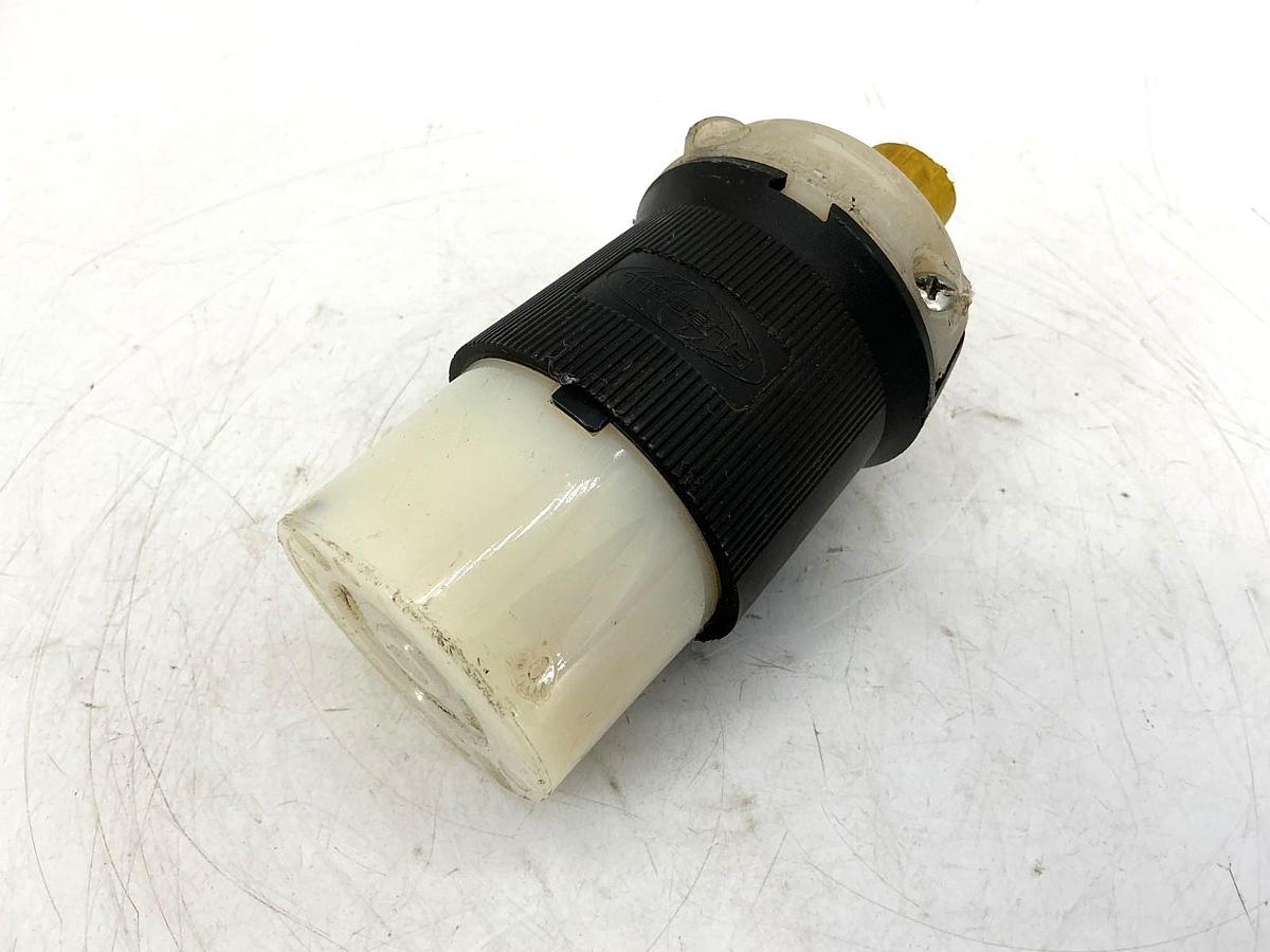 Used Hubbell HBL2733 Twist Lock Connector 30A 3PH 480V