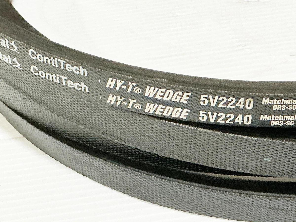 New Continental 5V2240 HY-T Belt 224" Length 0.62" Width 1 Rib- No Box
