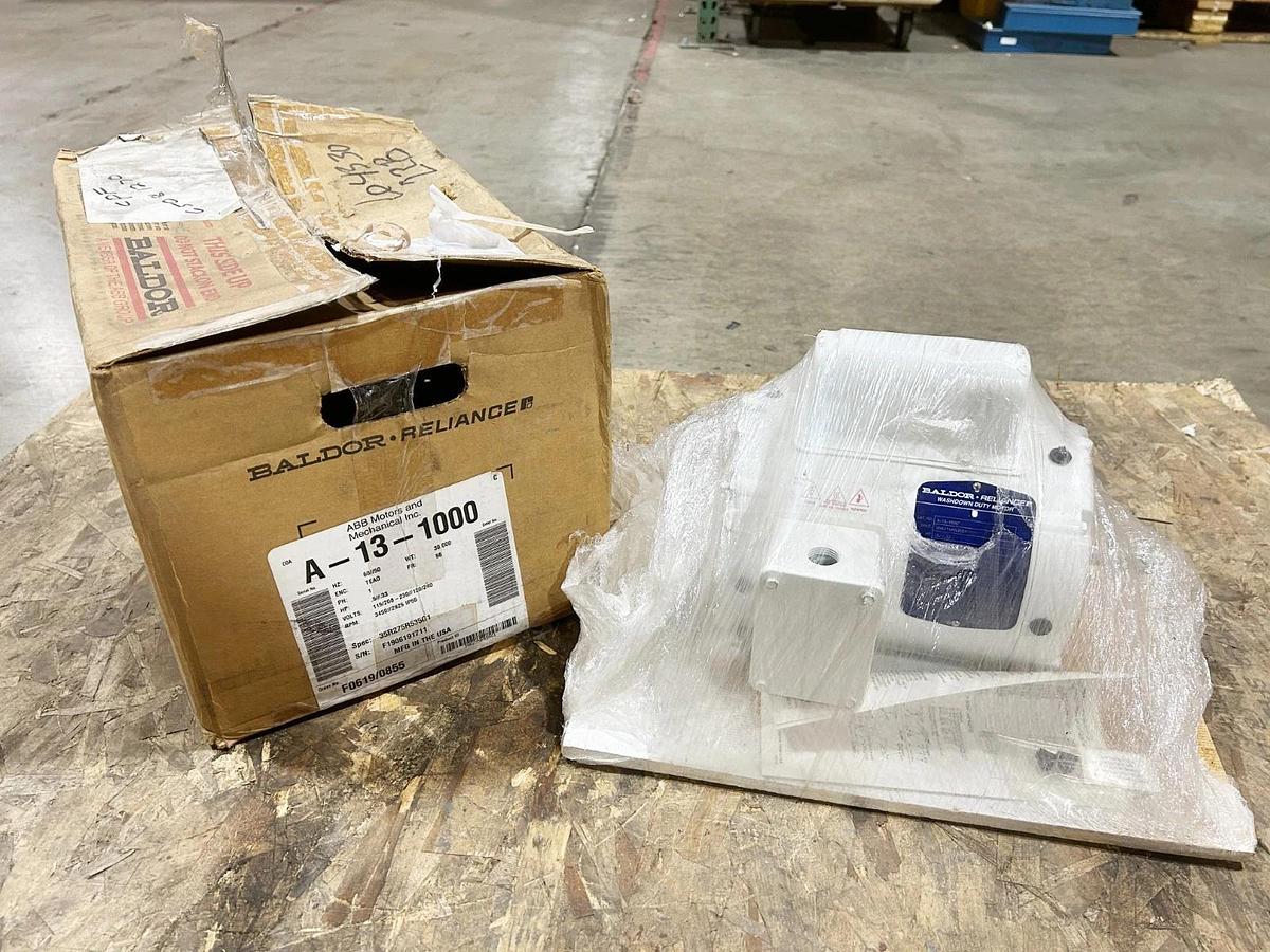 New Baldor A-13-1000 Motor 50/60Hz .33HP 250V 3450RPM 30W 56FR