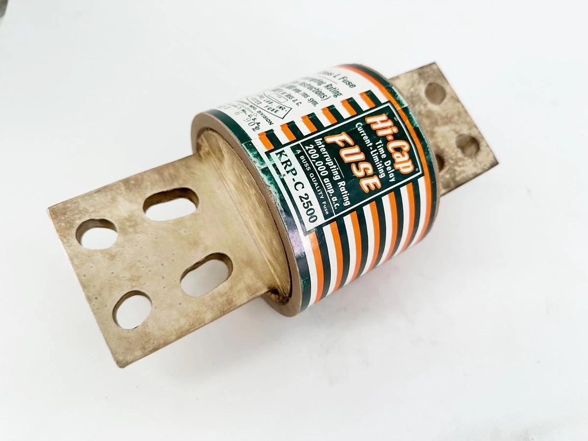 New Bussmann KRP-C-2500 Hi-Cap Time-Delay Current-Limit 2500A 600V