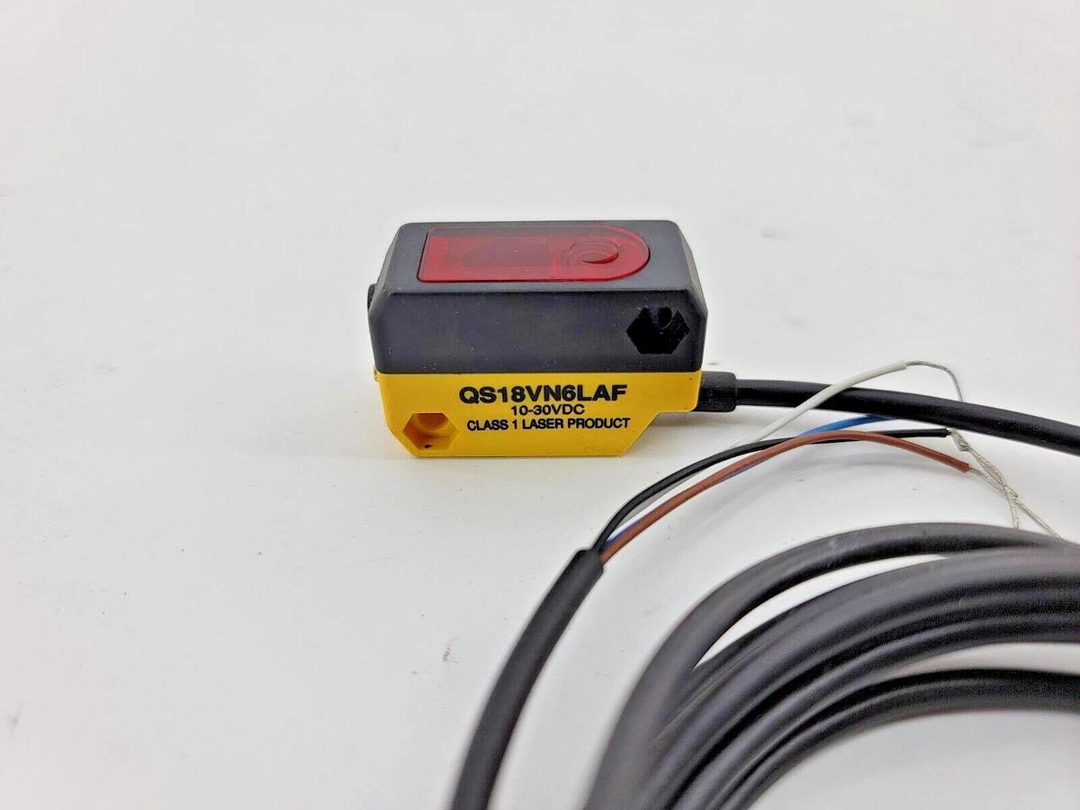 New Banner QS18VN6LAF Photoelectric Sensor 10-30VDC 30-150mm