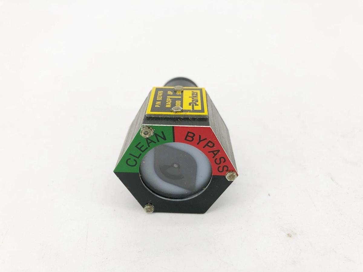 New Parker 927476 Oil Filter Bypass Indicator Gauge