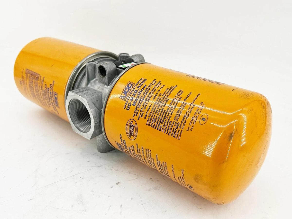 New UCC UC-MXR-9550 Dual Filter 10 Micron 7 Bar MXA.7551.424