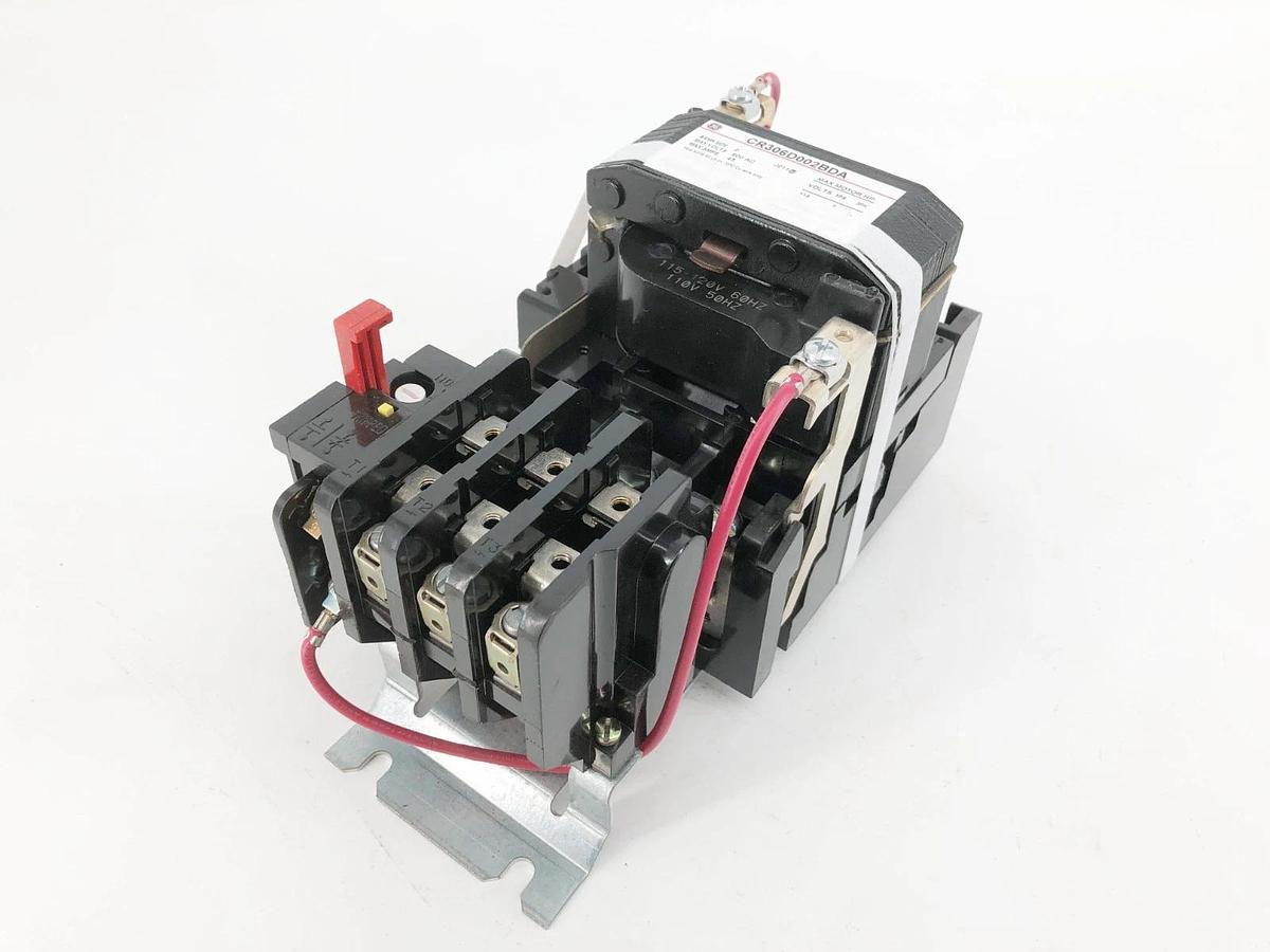 New GE General Electric CR306D002BDA Starter 120V 45A 3P Size 2