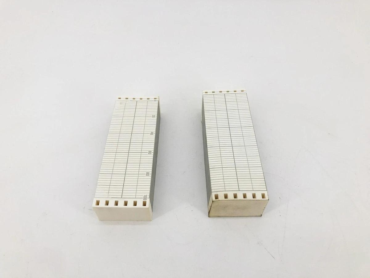 Lot of 2 New Azbil 81406088-001 100mm Charts