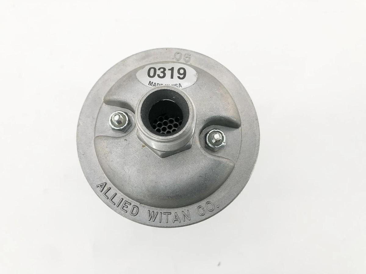 New Alwitco T05 0319005 Thru-Flow Muffler 1/2" Male NPT 125psig