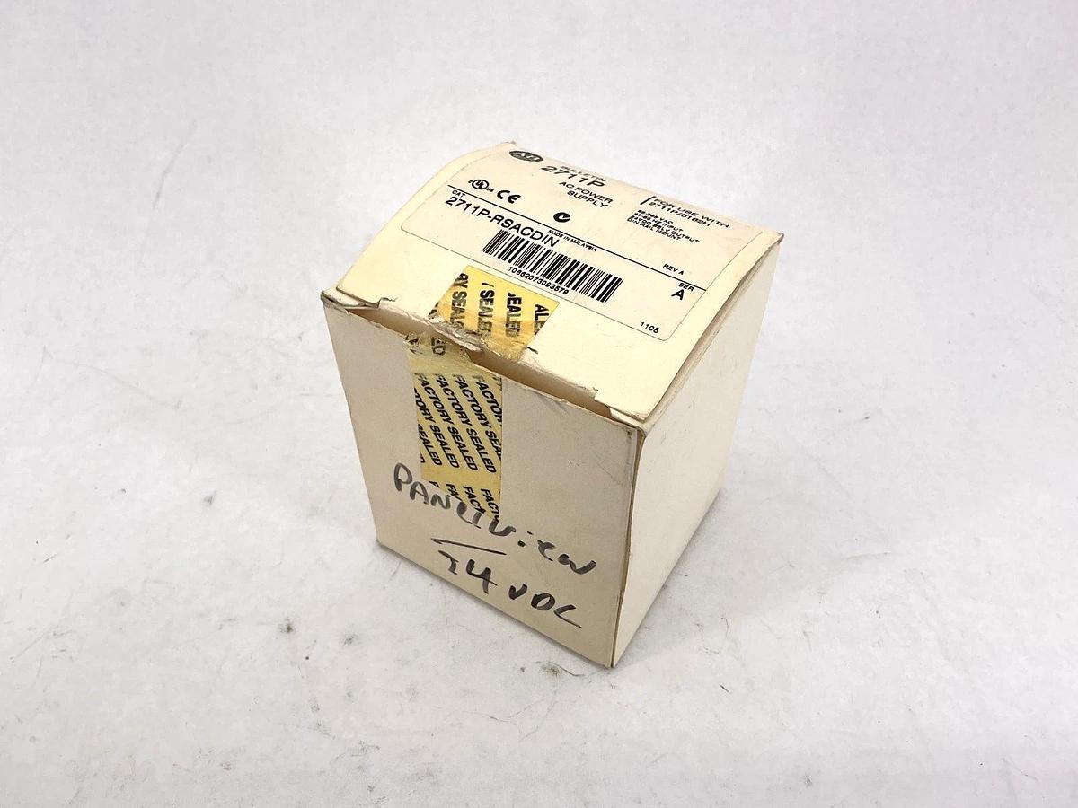 New Allen Bradley 2711P-RSACDIN Ser A AC Power Supply IN120/230VAC OUT 24VDC 3A
