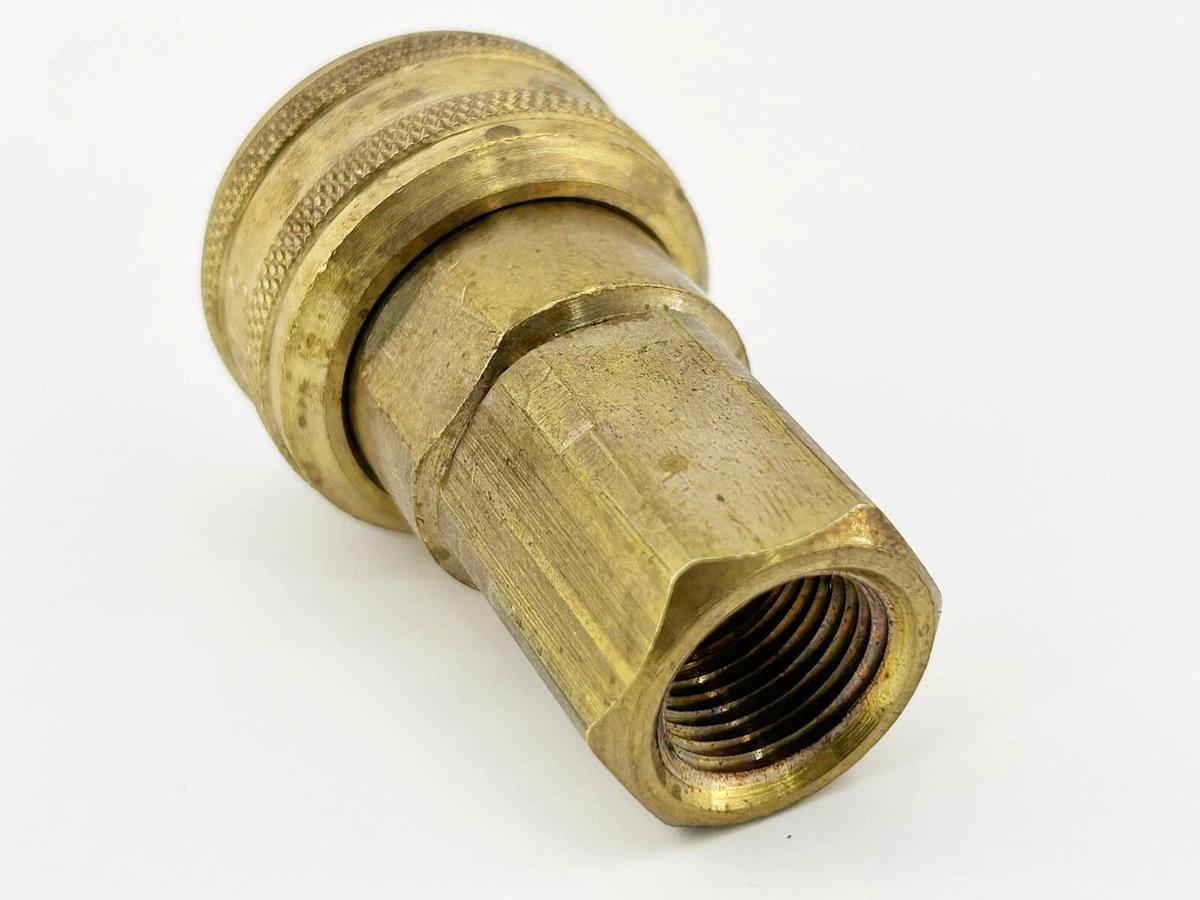 New Parker 30N206 Quick Connect Hose Coupling 3/8" Body 3/9" Hose FItting 3/8-18