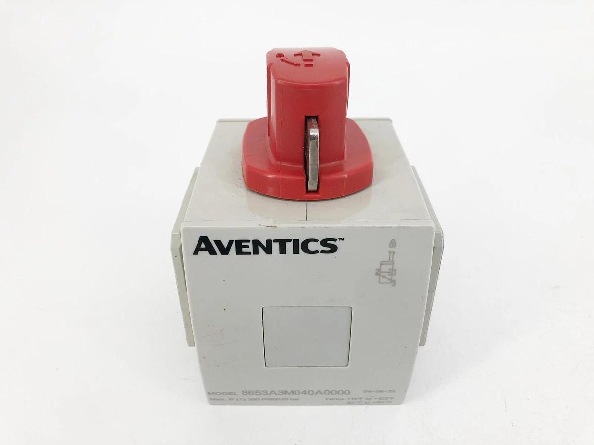 New Aventics 8653A3M040A0000 Shut Off Isolation Valve 1/2" NPTF 3/2 - No Box