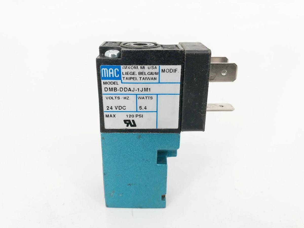 New MAC Valves DMB-DDAJ-1JM1 Solenoid Coil 24VDC 5.4W 120psi - No Box