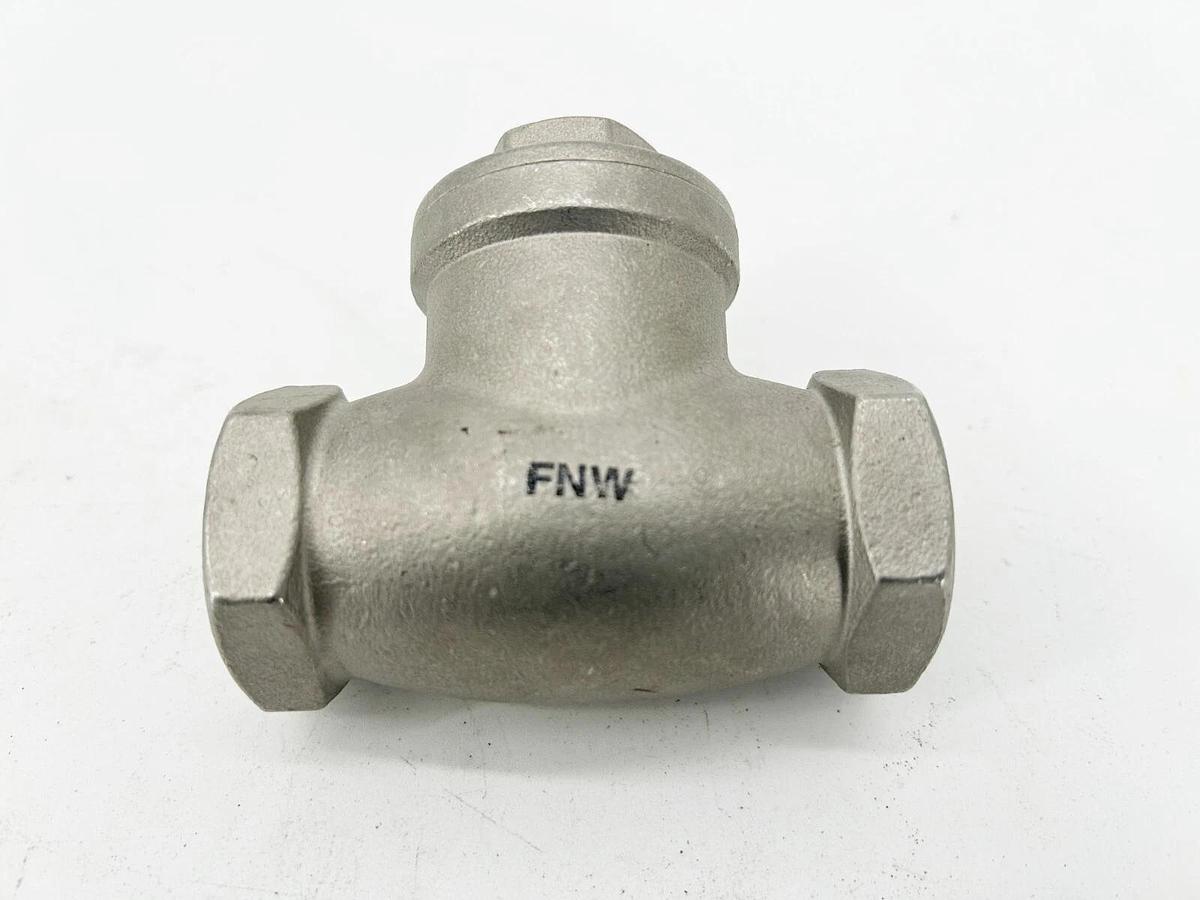 New FNW FNW16B200G Check Valve Stainless Steel 1" 1 CF8M 200