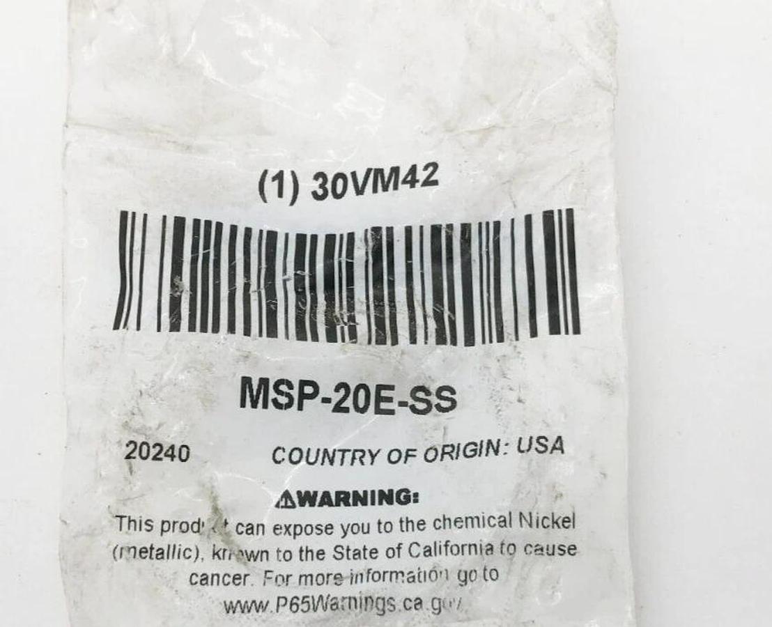 New Ruland MSP-20E-SS Two-Piece Split Clamp Collar Stainless Steel 1-1/4" ID