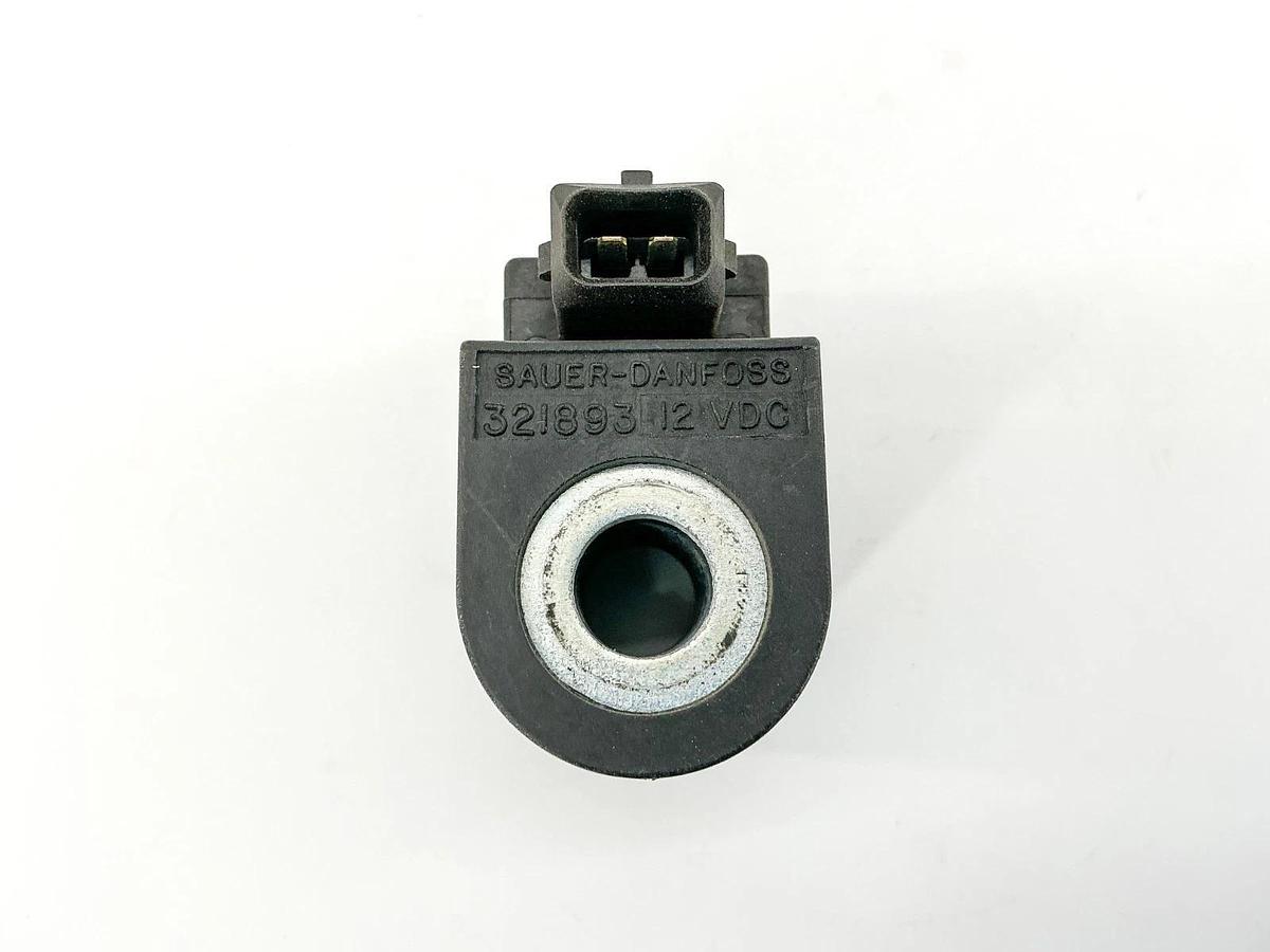 Used Sauer-Danfoss 321893 Solenoid Coil 12VDC