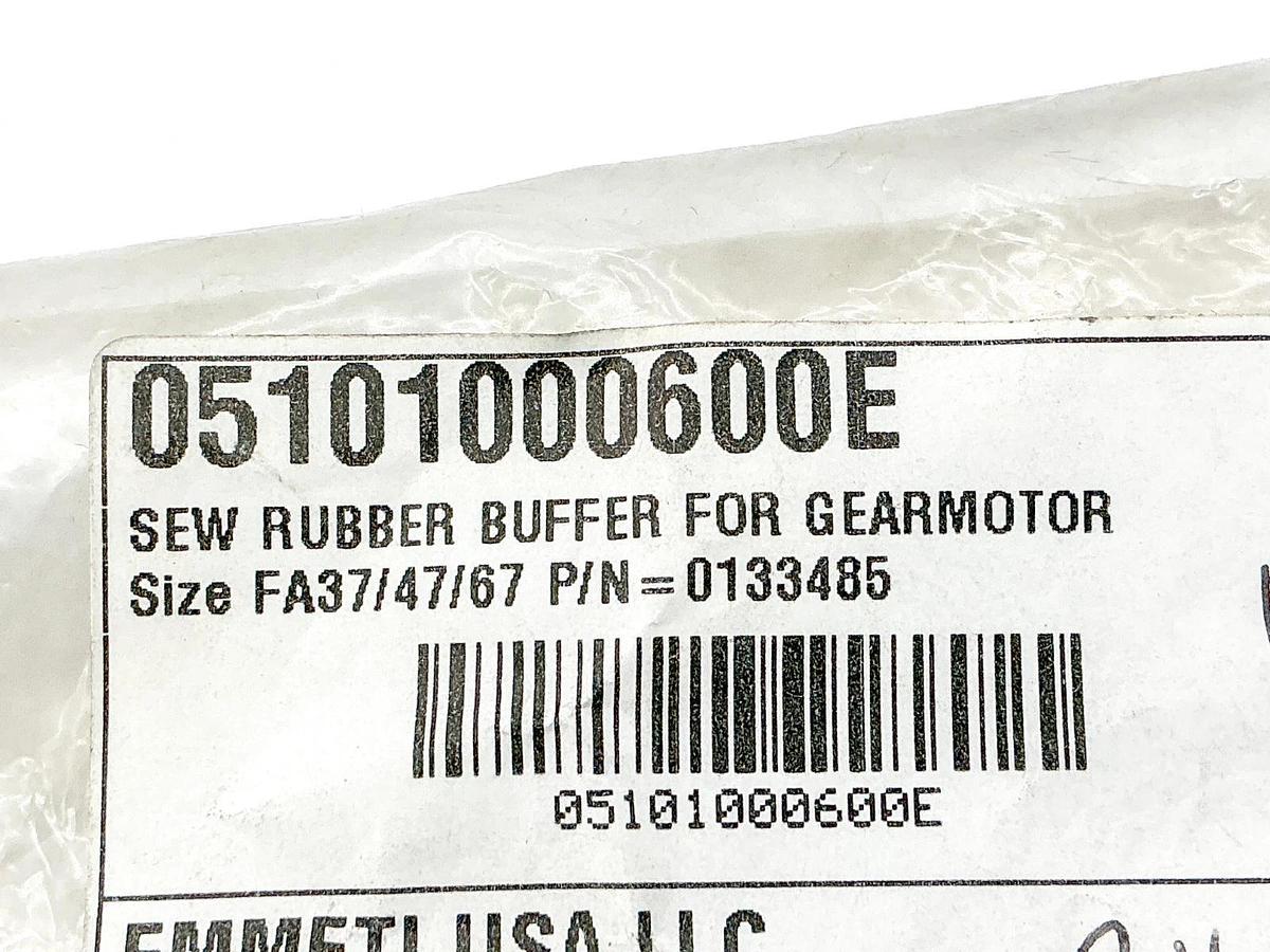 New Sew Eurodrive 00133485 Rubber Buffer For Gearmotor Size FA37/47/67 - No Box