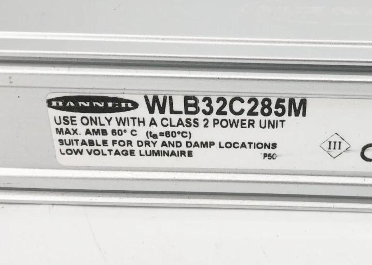 New Banner Engineering WLB32C285M LED Workstation Light 12-30VDC 9.6W