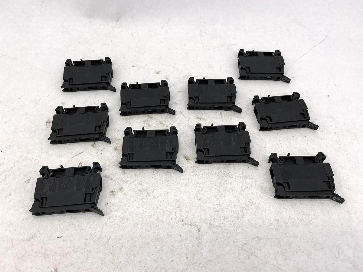 Lot of 10 New Allen Bradley 1492-WFB4250 Ser B Terminal Blocks 85-264V 1492-WFB4