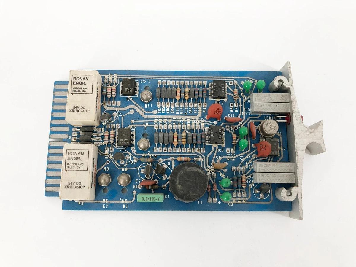 Used Ronan X50D7-1-H Printed Circuit Board X51DC24GP 24VDC