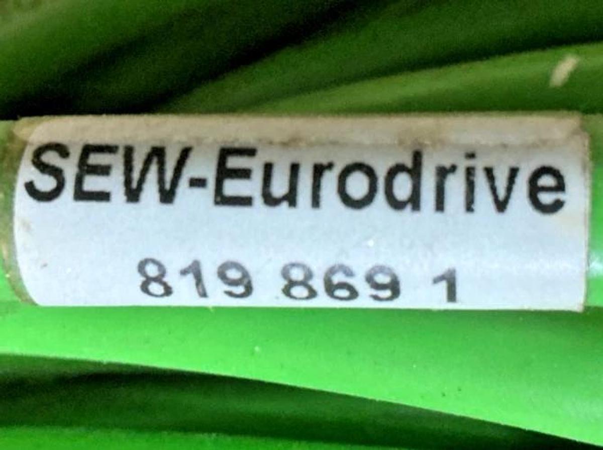 Used SEW Eurodrive 819-869-1 Encoder / Prefabricated Cables 50m 15-Pin Female 8198691