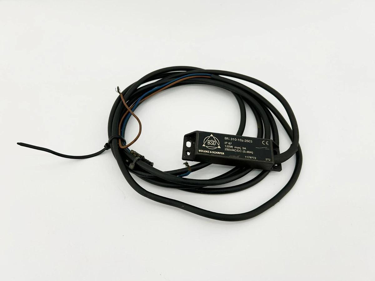 Used Bolenz & Schafer BN 310-10Z-2503 Magnetic Switch 120w MAX 3a, 250vac/dc