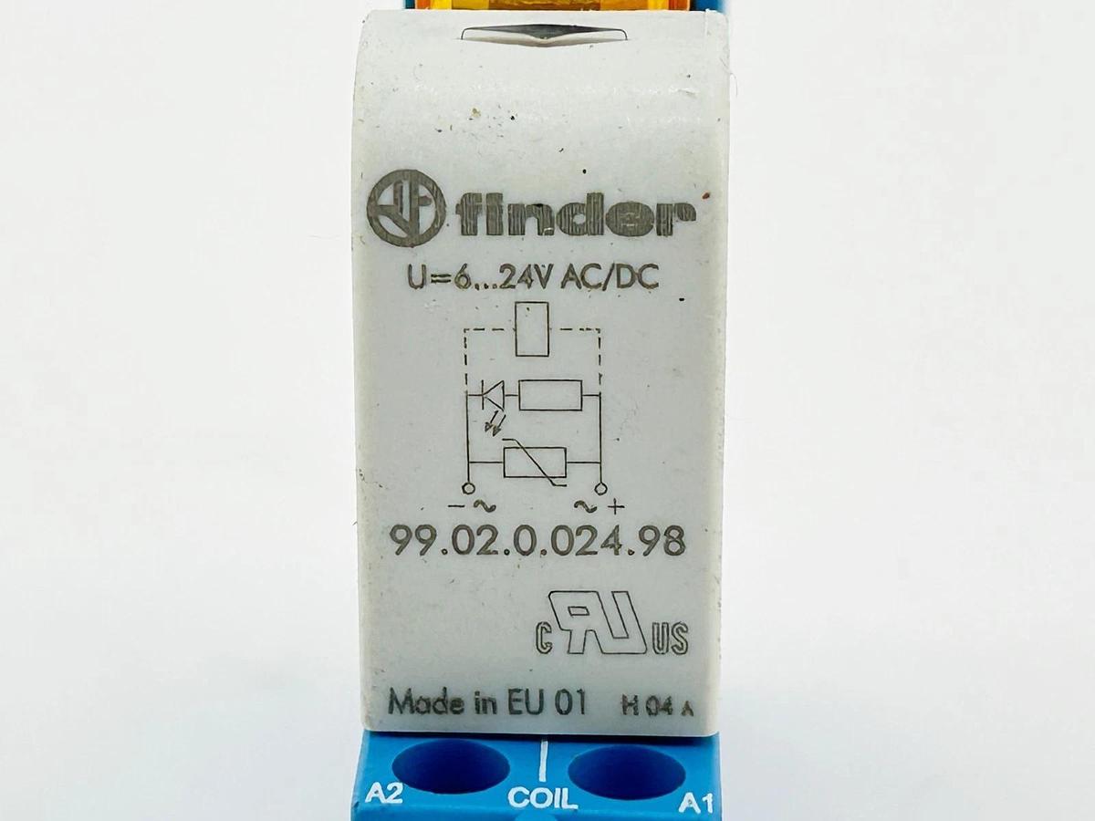 New Finder 623-7163 Interface Relay 300V 2P 10A 48 Series 99.02.024.98