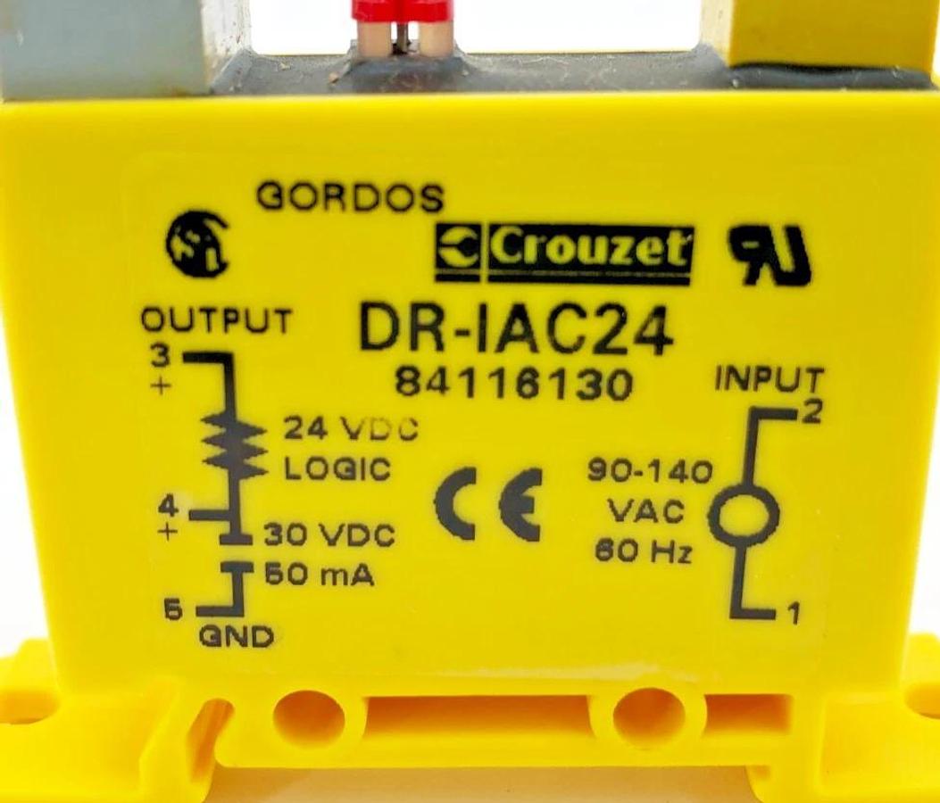 New Crouzet DR-IAC24 Solid State Relay 84116130 - No Box