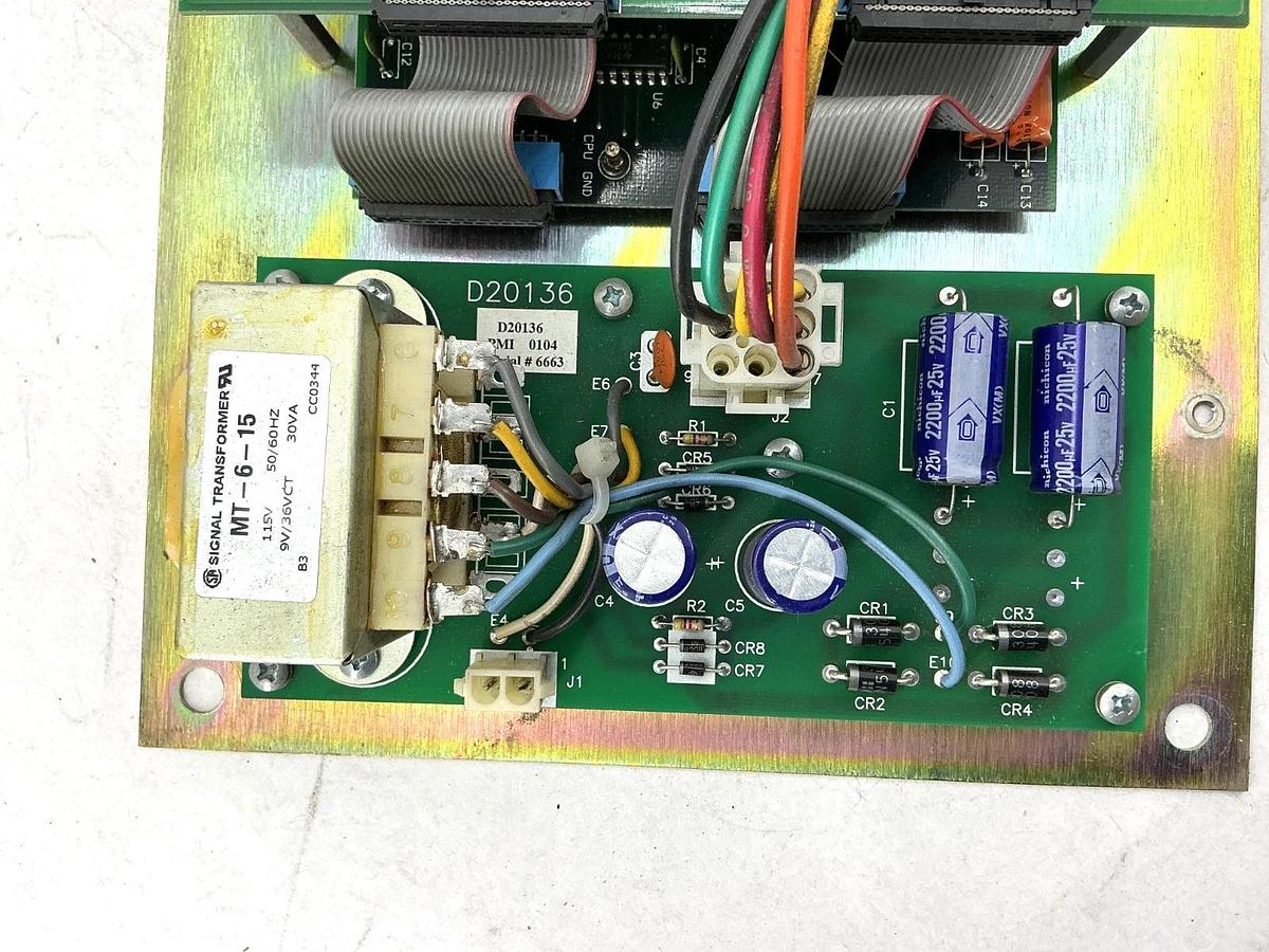Used NWL Transformers D2157D Signal Optimizer PCB Circuit Board w/ D20136
