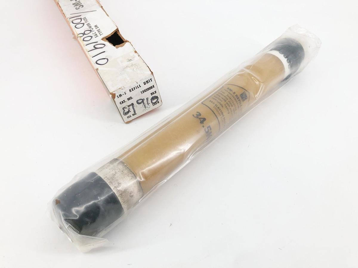 New S&C 134500R4 SM-5 Fuse Refill 34.5 kV 300E Amps