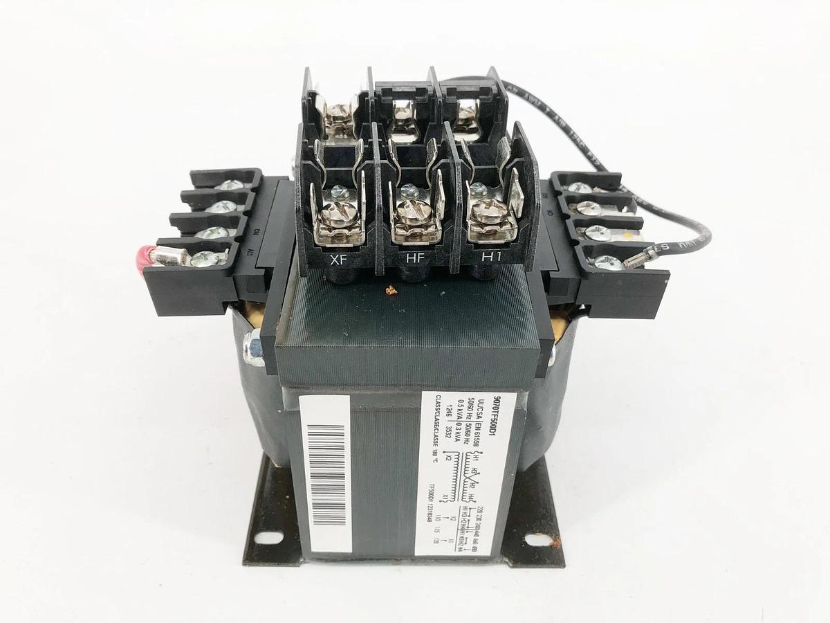 New Square D 9070TF500D1 Control Transformer 0.5 kVA Prim. 240/480V Sec. 120V