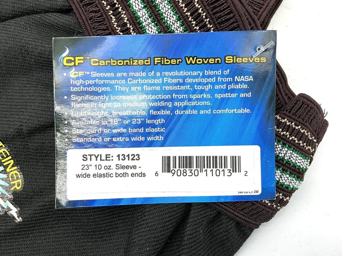 New Pair of Steiner 1364-23WW Woven Carbonized Fiber Sleeves 23" 13123 - No Box