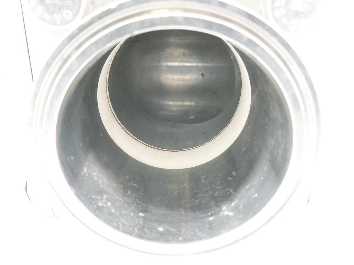 Used Haitima 3" CF8M 1000WOG Ball Valve 3-Way Stainless Steel