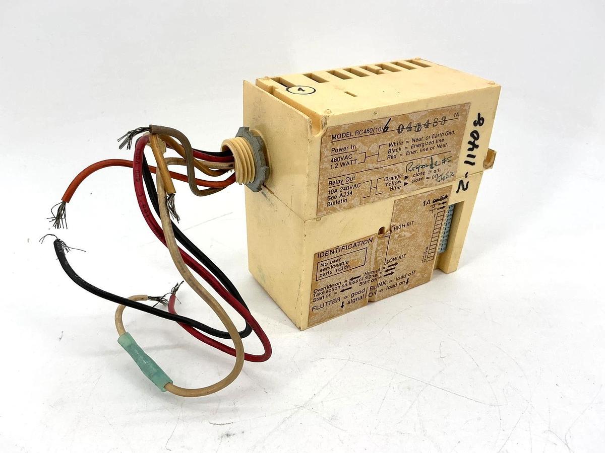 Used RC480/10/A Power Supply Programmable Relay 6Wire 1.2W 480VAC RC48010A RC480/10/6
