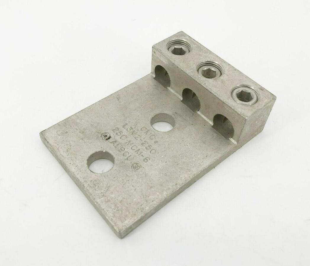 New CMC L3M2-250 Multi Conductor Aluminum Mechanical Lug 250MCM - 6 AWG