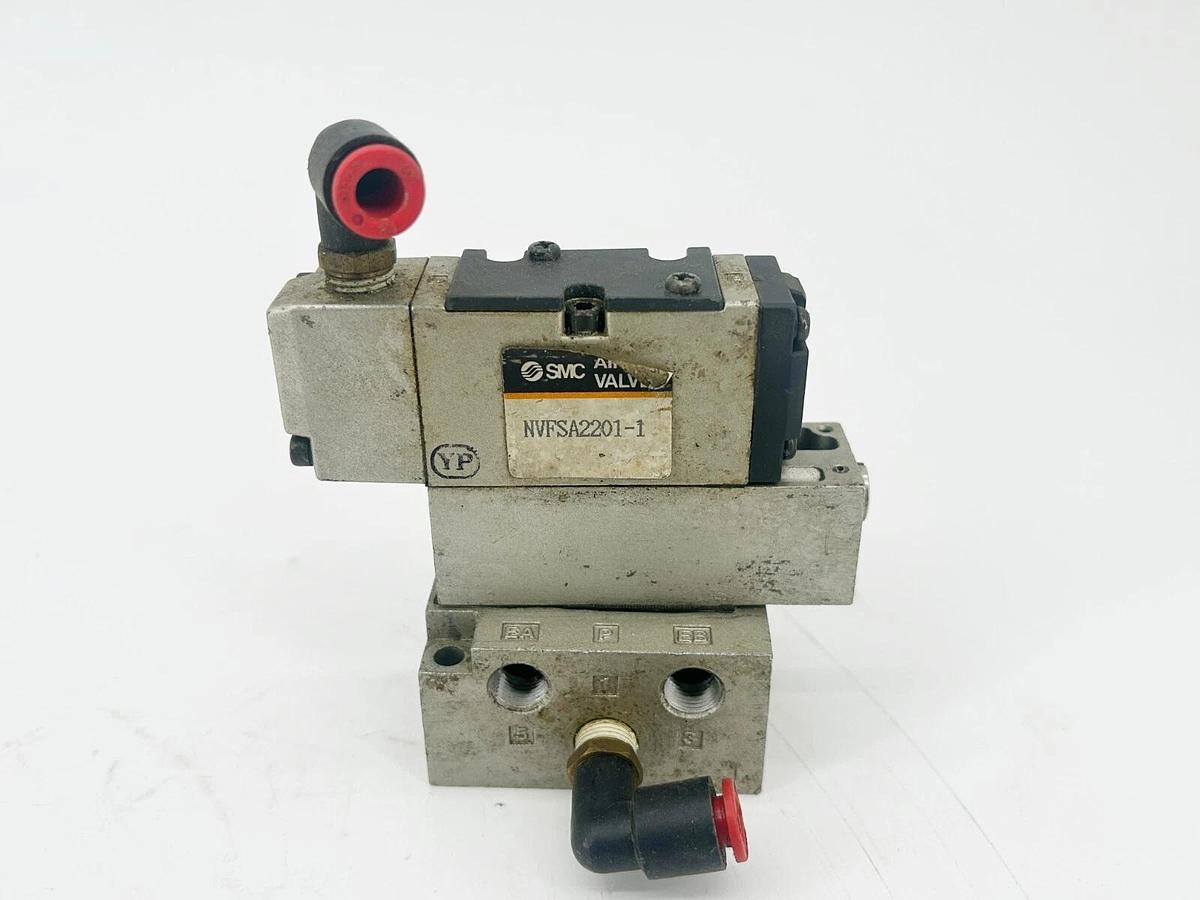 Used SMC NVFSA2201-1 Valve Exit Pilot