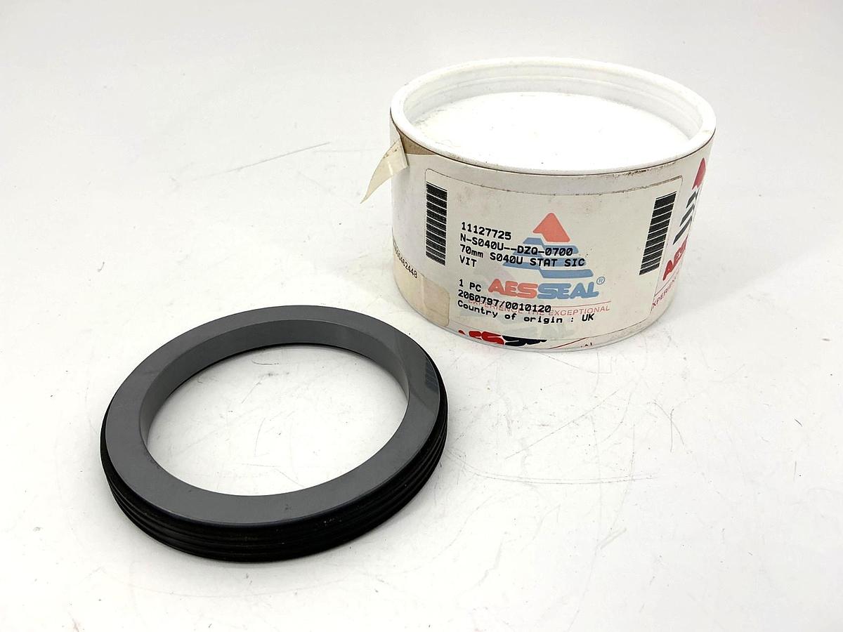 New AESSEAL N-S040U--DZQ-0700 Seal Seat 70mm S040U STAT SIC VIT
