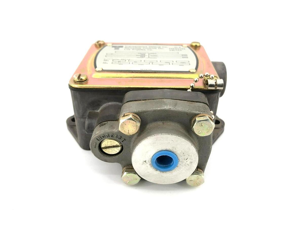New Barksdale P1H-J1600SS-T High Pressure Switch 400-1500psi Range, 2000psi Max