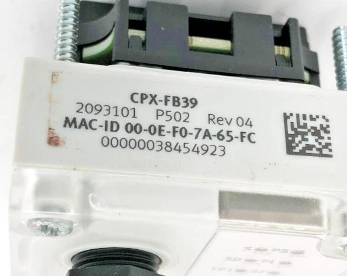 New Festo CPX-FB39 Bus Node 2093101 - No Box