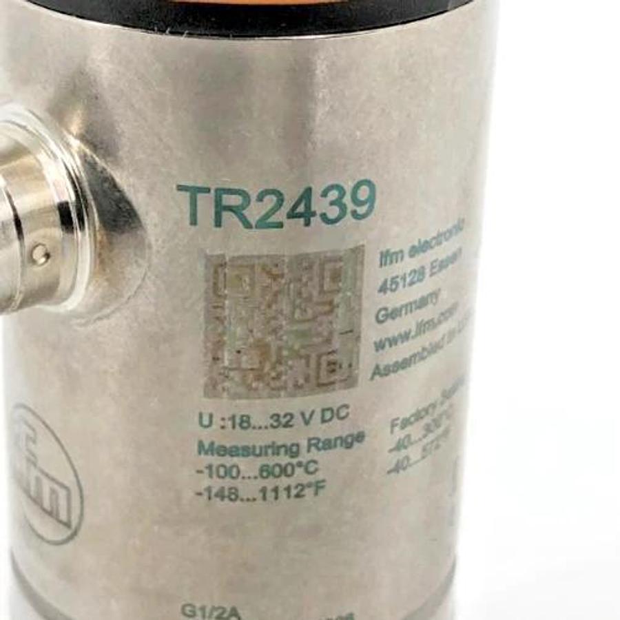 New IFM TR2439 Temperature Sensor TR-000KDBM12-MFPKG/US/