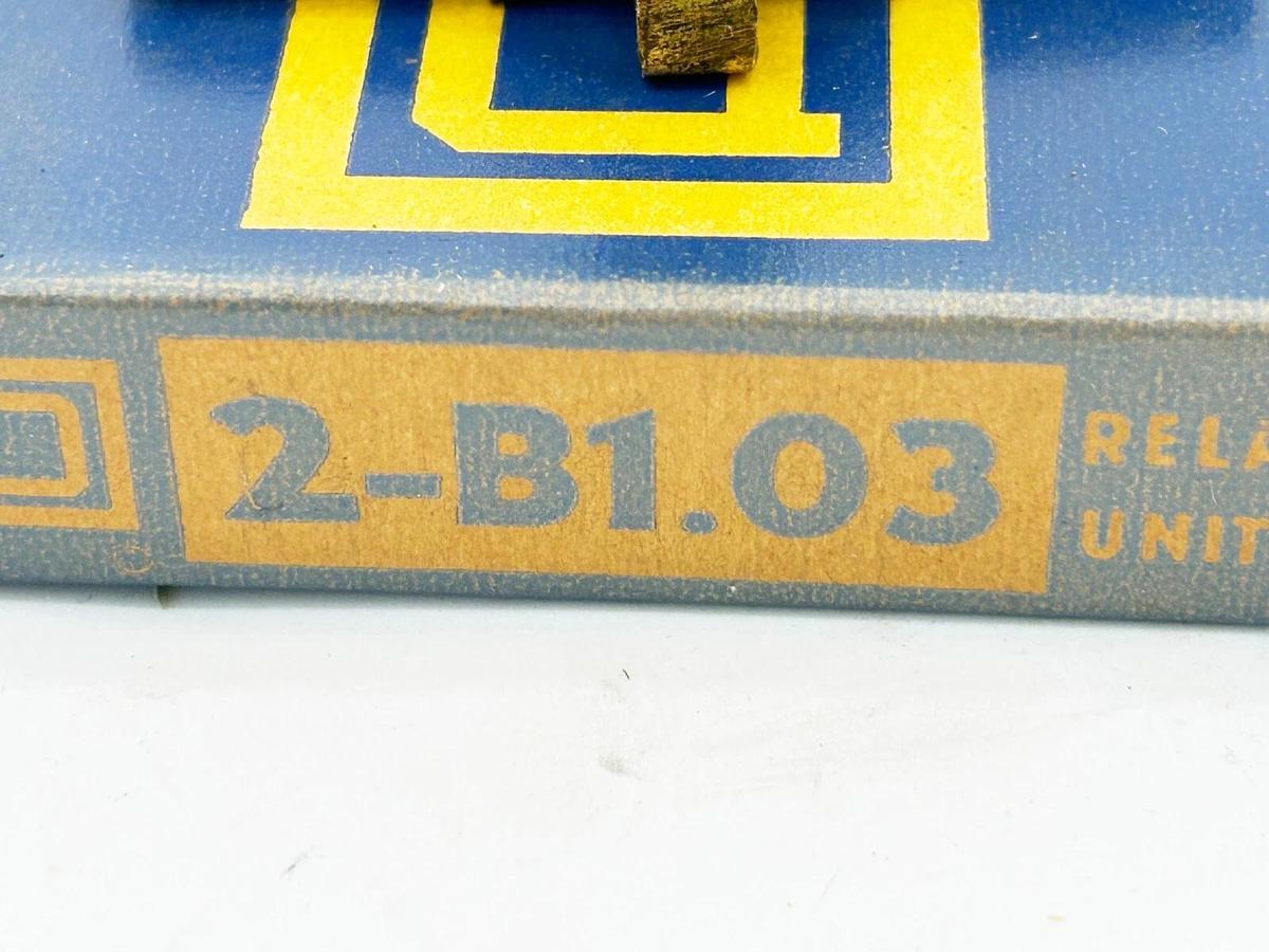 New Lot of 4 Square D B1.03 Heater Element Overload Relay