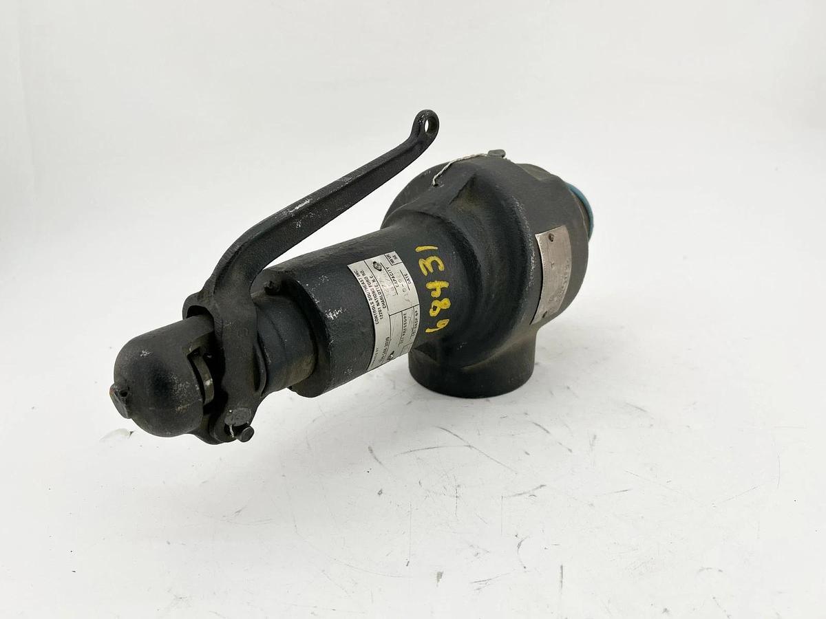 Refurbished Consolidated 1980T-2 Relief Valve 2" Size 35PSI Set Pressure 3277lbs/hr.