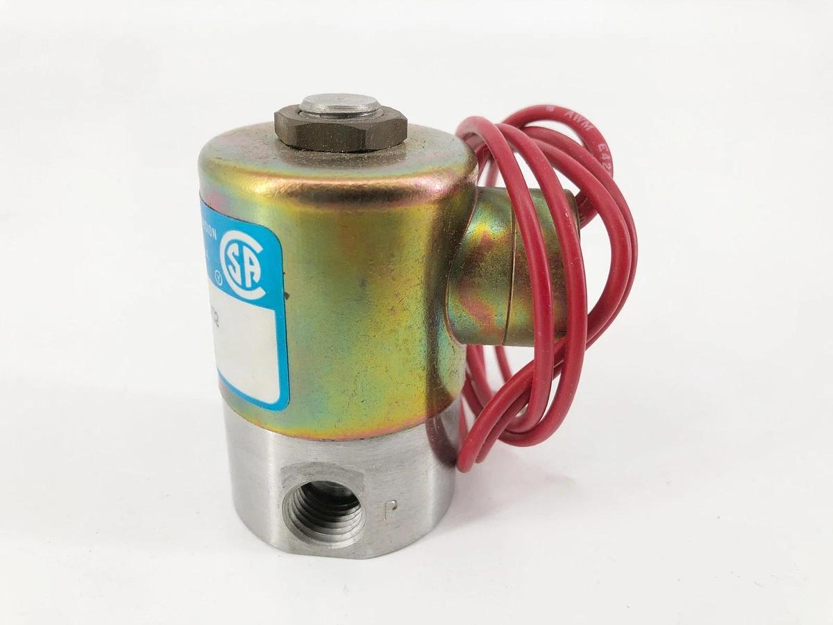 New Honeywell Skinner V52LB2125 Solenoid Valve 110/120V 125psi 3/32" Orifice