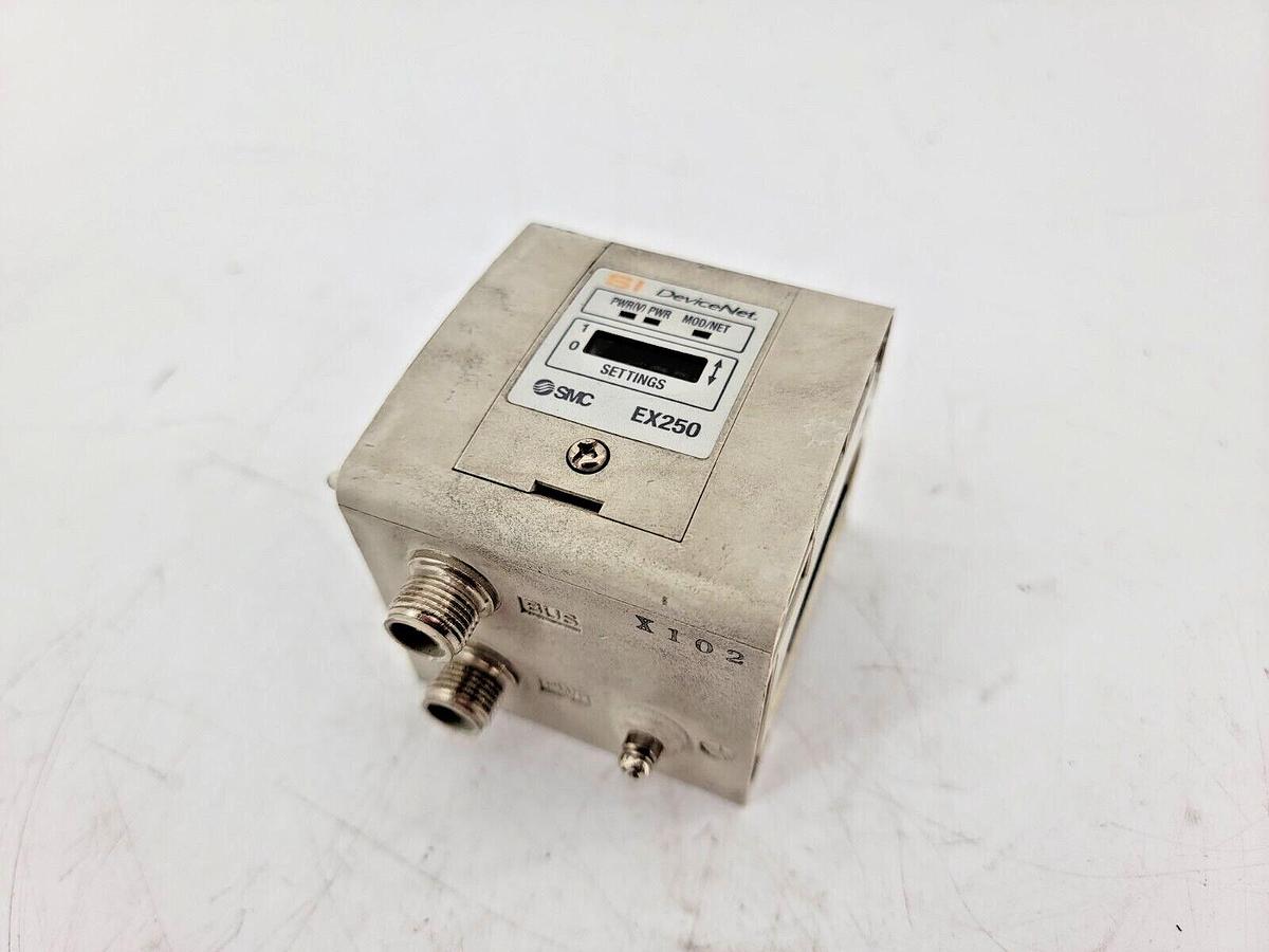 Used SMC EX250-SDN1 SI Unit 24VDC 100mA 32 I/O