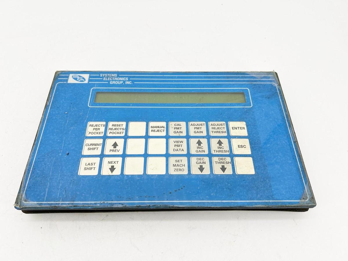 Used Sea Systems D4591 Display and Keypad 5VDC 0.2A