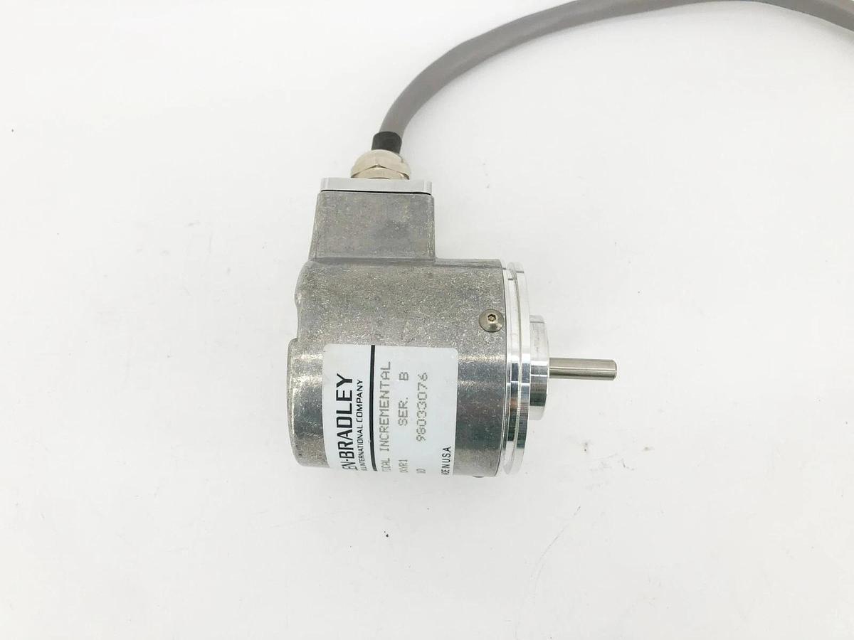 Used AB Allen Bradley 845H-SJHC23CKYR1 Ser. B Incremental Encoder 8-24VDC