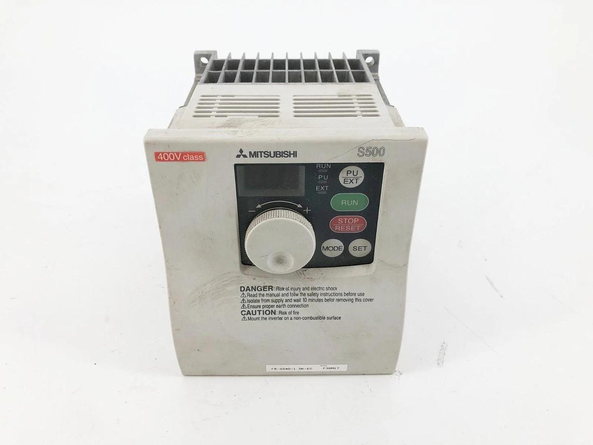 Used Mitsubishi FR-S540-1.5K-EC Inverter Drive 1.5kW 380/480VAC S500