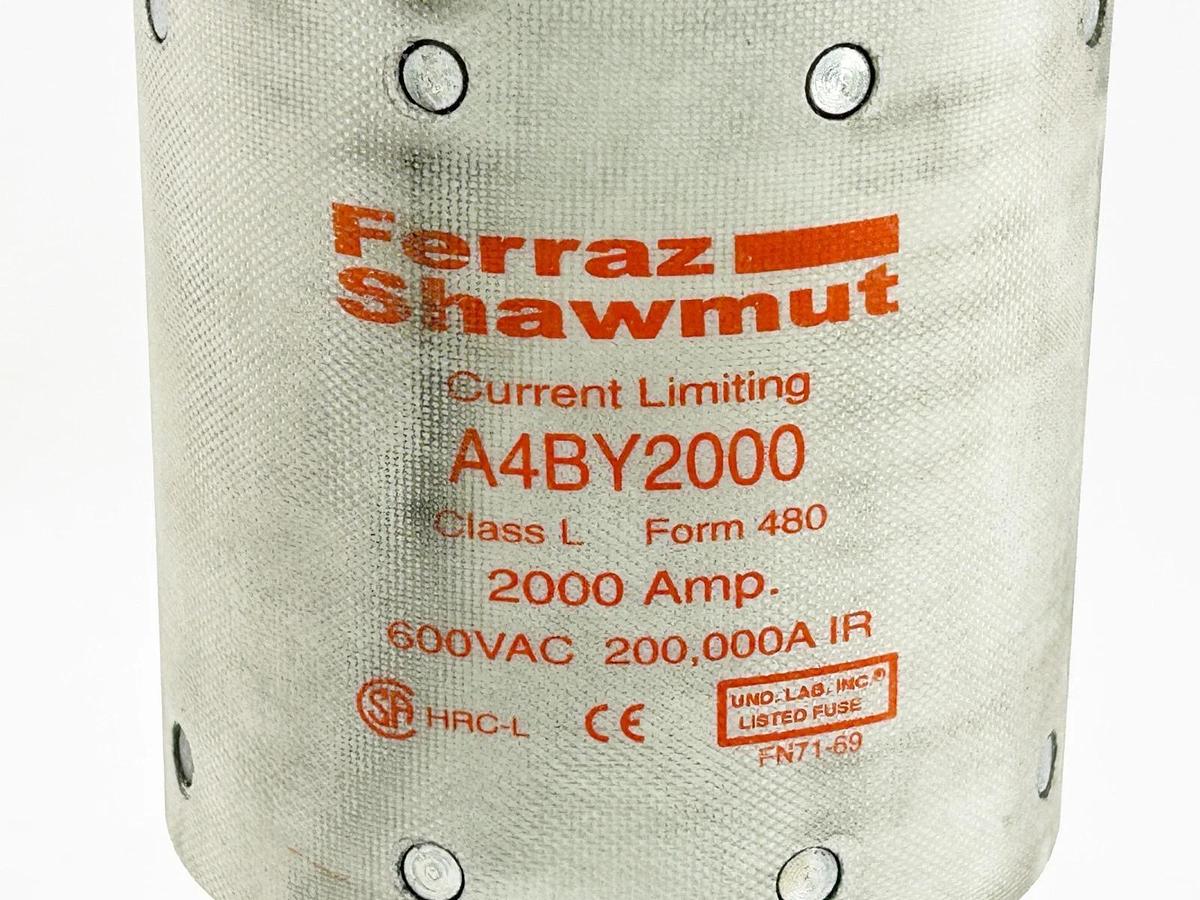 New Ferraz Shawmut A4BY2000 Time Delay Fuse 2000A 600V Class L