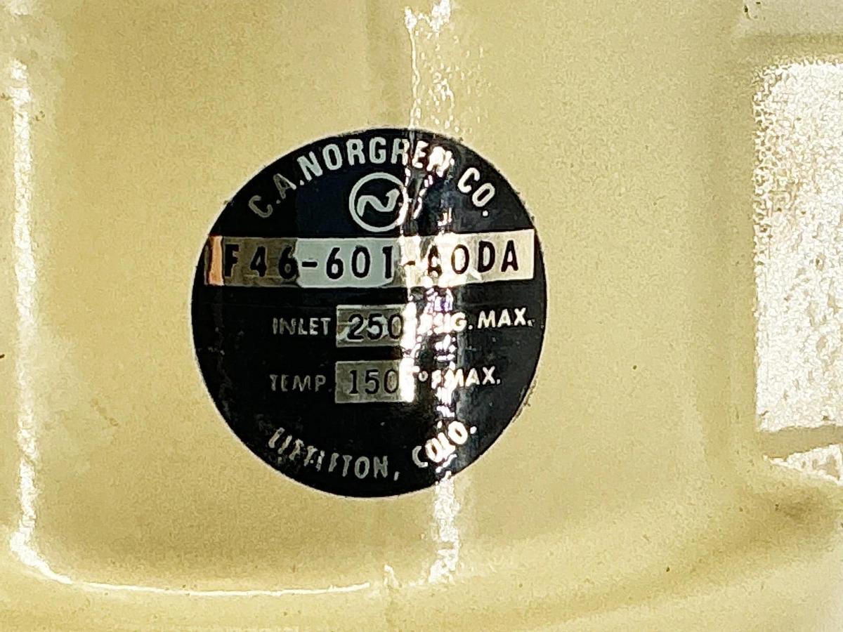 New Norgren F46-601-A0DA Oil Filter 250PSIG 150F Max - No Box